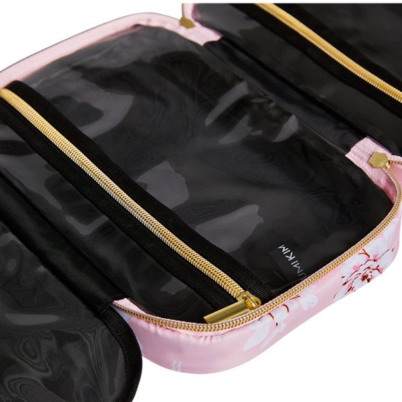 Yumi Kim Bags New Yumi Kim Luxury Floral Hanging Makeup Train Case